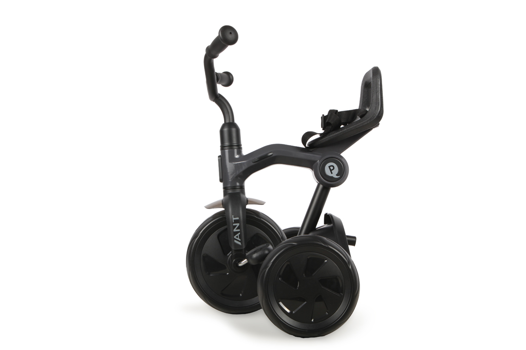 QPLAY Trojkolka Ant Plus Dark Grey, vek 2-6 rokov